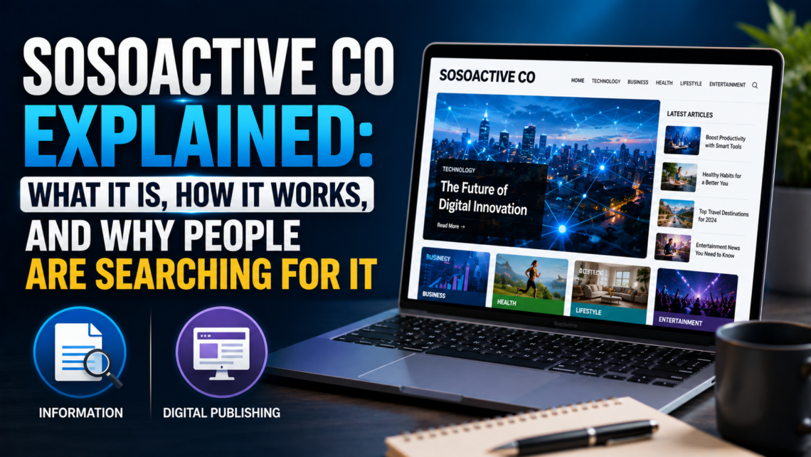 Sosoactive Co