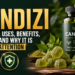 Candizi wellness gummies bottle and green supplement jellies on a wooden table with natural ingredients, featured on TechAI News.